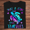 Just A Girl Who Loves Turtles Shirts