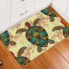 Welcome Colorful Turtle Doormat