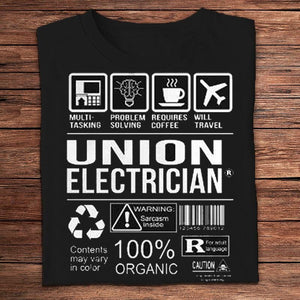 Union Electrician Shirts