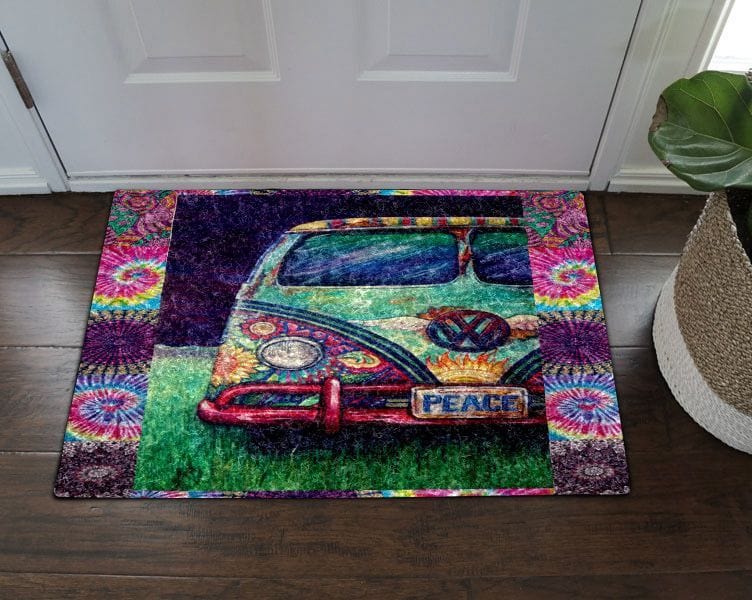 Hippie Bus, Hippie Van Hippie Doormat
