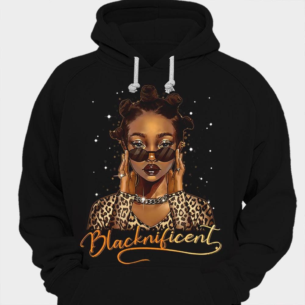 Camisetas afroamericanas de mujer Blacknificent