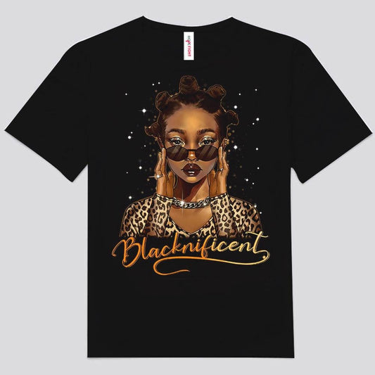 Camisetas afroamericanas de mujer Blacknificent