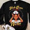 Black Queen By Birth Nurse By Choice African American Shirts