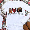African American Shirt, Peace Love Melanin Black Women Pride Culture