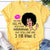 African American Shirts, I'll Rise Afro Black Woman Power Pride