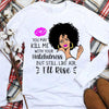 African American Shirts, I'll Rise Afro Black Woman Power Pride
