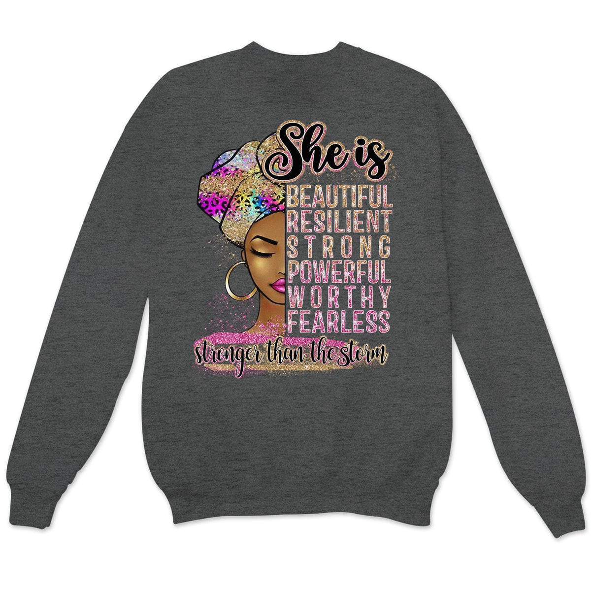 Camisetas afroamericanas, ella es hermosa, resistente y fuerte, mujer afro negra