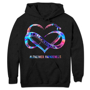 I'll Remember For You With Infinity Heart, Alzheimer's Awareness Shirt