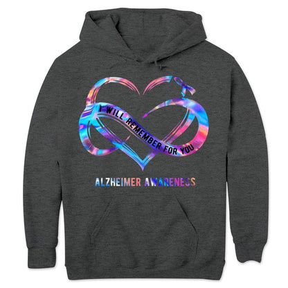 I Will Remember For You Alzheimer's Shirts