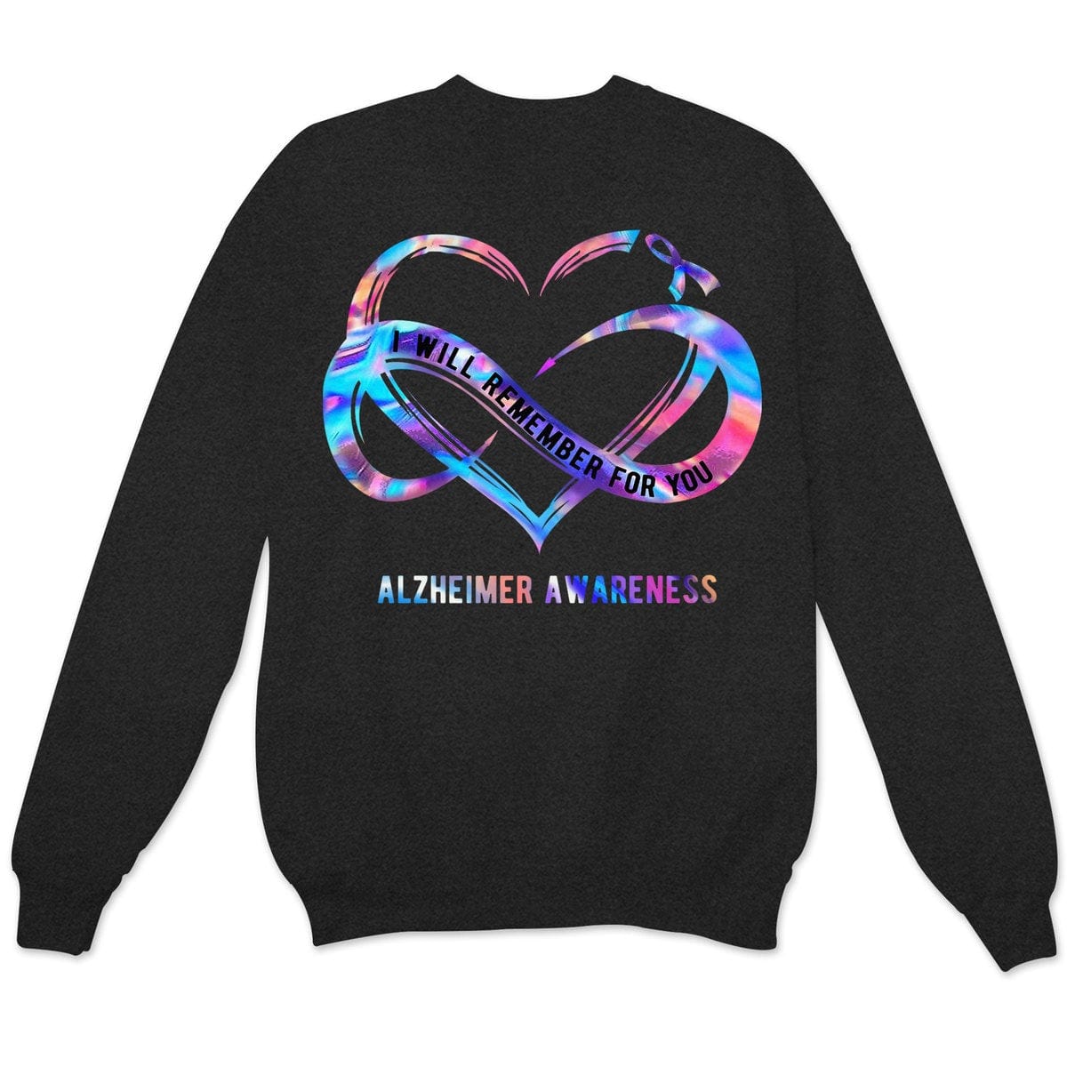 Lo recordaré por ti con corazón infinito, camiseta de concienciación sobre el Alzheimer