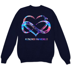 Te recordaré con corazón infinito, sudadera con capucha y camiseta para personas con Alzheimer