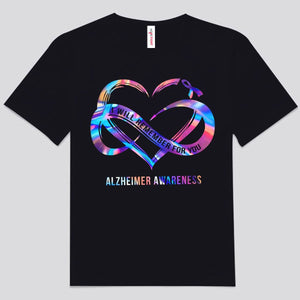 Camisetas con el mensaje "Te recordaré por el Alzheimer"