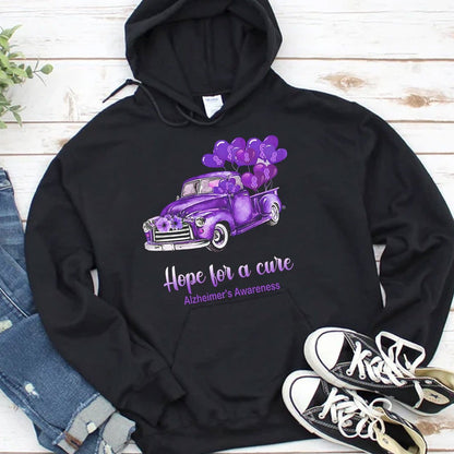 Hope For A Cure Alzheimer's Hoodie, Shirts