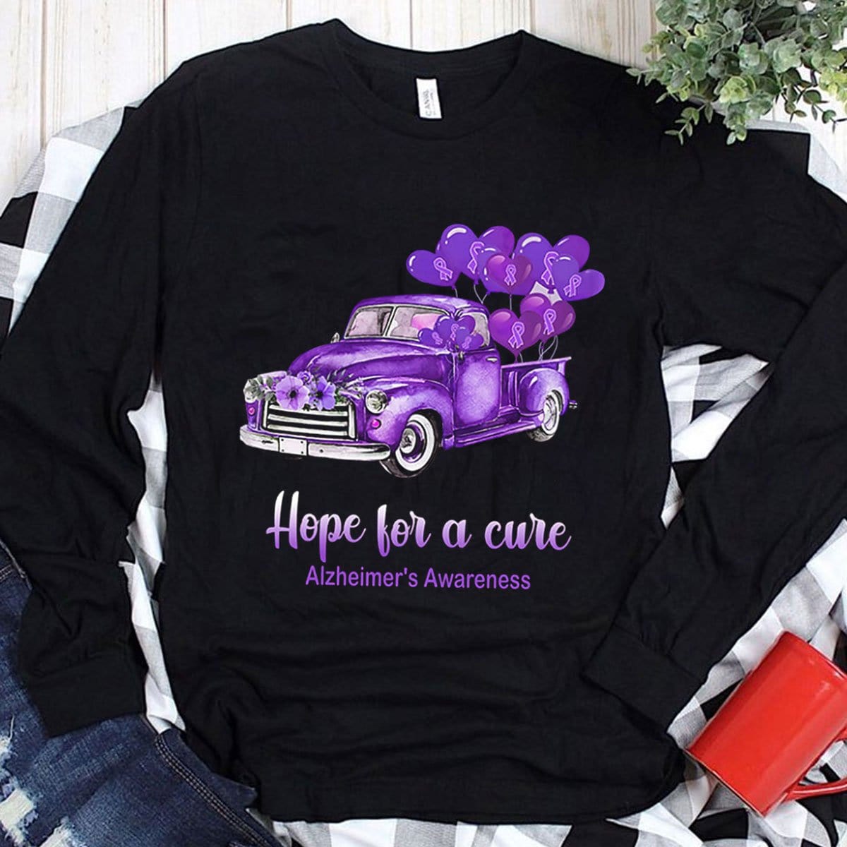 Hope For A Cure Alzheimer's Hoodie, Shirts