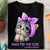 Camiseta de concienciación sobre el Alzheimer con un gato adorable y Paws For The Cure