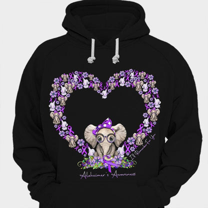 I'll Remember For You Elephant Alzheimer's Awareness Shirts