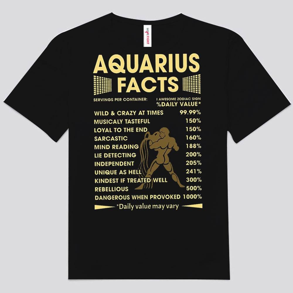 Aquarius Facts Shirts
