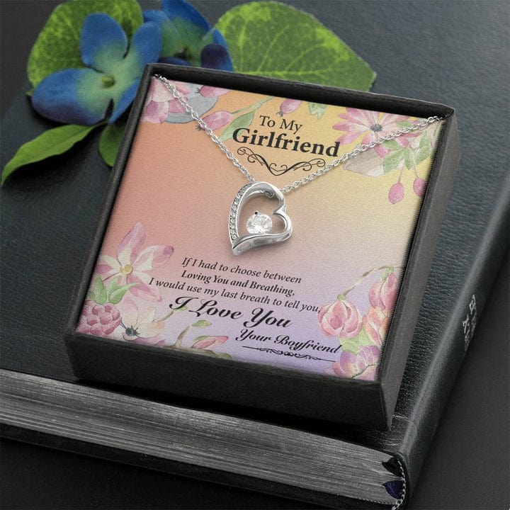 Collar con el amor eterno de mi novia: usaría mi último aliento para decirte que te amo de parte de tu amado novio