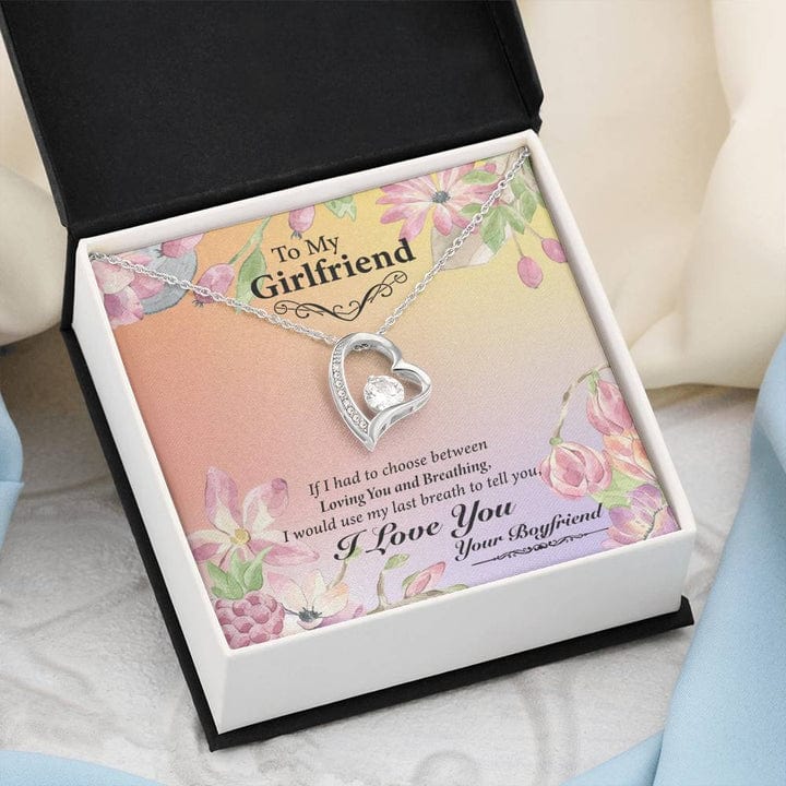 Collar con el amor eterno de mi novia: usaría mi último aliento para decirte que te amo de parte de tu amado novio