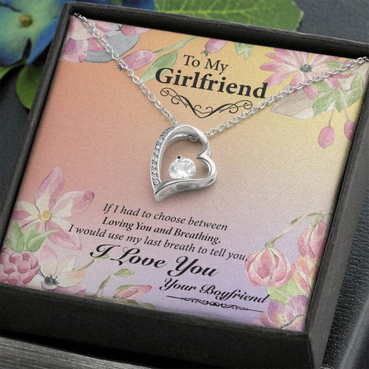 Collar con el amor eterno de mi novia: usaría mi último aliento para decirte que te amo de parte de tu amado novio