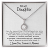 To My Daughter Necklace Eternal Hope Jewellery For Daughter - You've Given Me So Much To Be Proud Of Love You Forever & Always