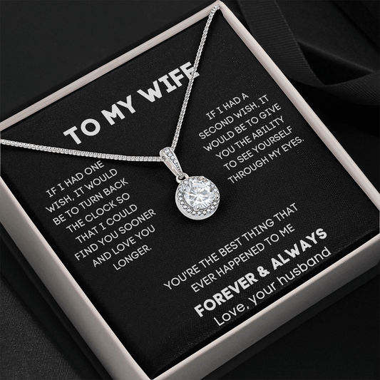 To My Wife Necklace From Husband - You're The Best Thing That Ever Happened To Me