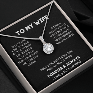 To My Wife Necklace From Husband - You're The Best Thing That Ever Happened To Me