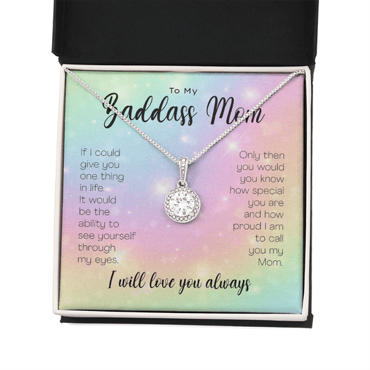 Collar para mi mamá ruda: lo especial que eres y lo orgulloso que estoy de llamarte mi mamá