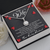 To My Wife Eternal Necklace From Loving Husband - The Most Wonderful Thing I Decided To Do Was Sharing My Life With You