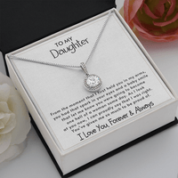 To My Daughter Necklace Eternal Hope Jewellery For Daughter - You've Given Me So Much To Be Proud Of Love You Forever & Always