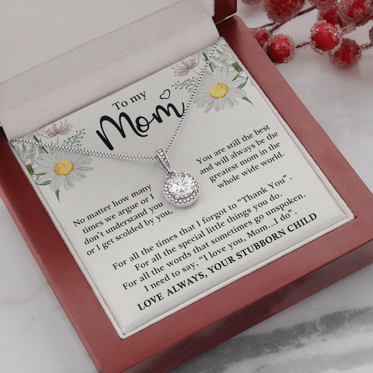 To My Mom Necklace - You Are Still The Best And Will Always Be The Greatest Mom In The Whole Wide World