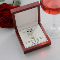 To My Beautiful Wife Necklace - Every Single Day We Spend Together I Realized How Lucky I Am With You By My Side
