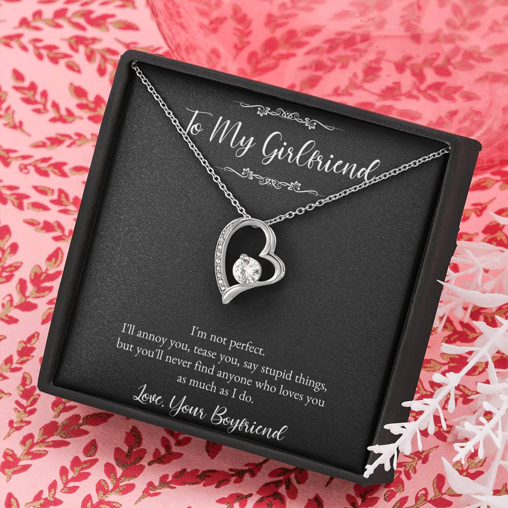 Collar para mi novia: nunca encontrarás a alguien que te ame tanto como yo