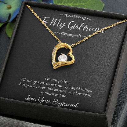 Collar para mi novia: nunca encontrarás a alguien que te ame tanto como yo