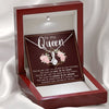 Christmas Gift to Wife Alluring Beauty Necklace - To My Queen You Are My Everything