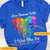 Love Someone With Autism, I Wear Blue For, Personalized Autism Shirts