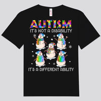It's Not A Disability It's A Different Ability Christmas Autism Shirts