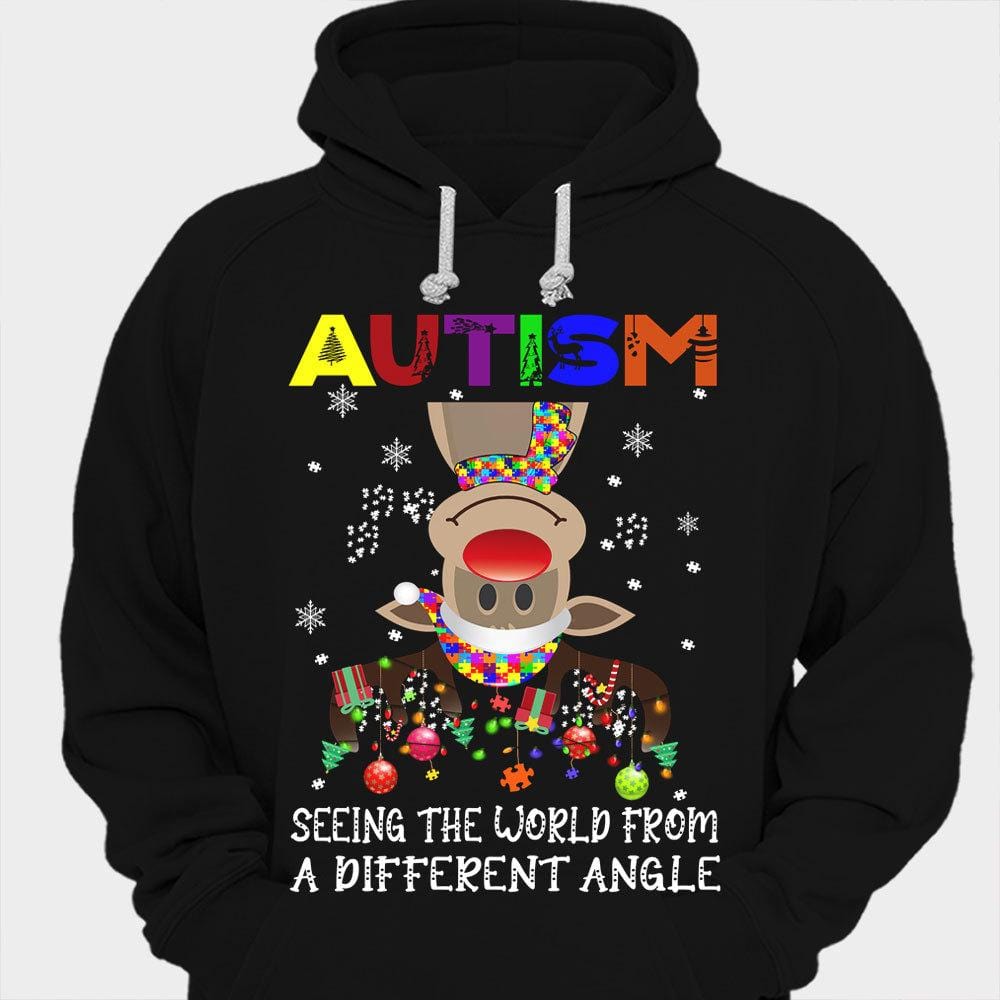 Viendo el mundo desde un ángulo diferente Camisetas de autismo