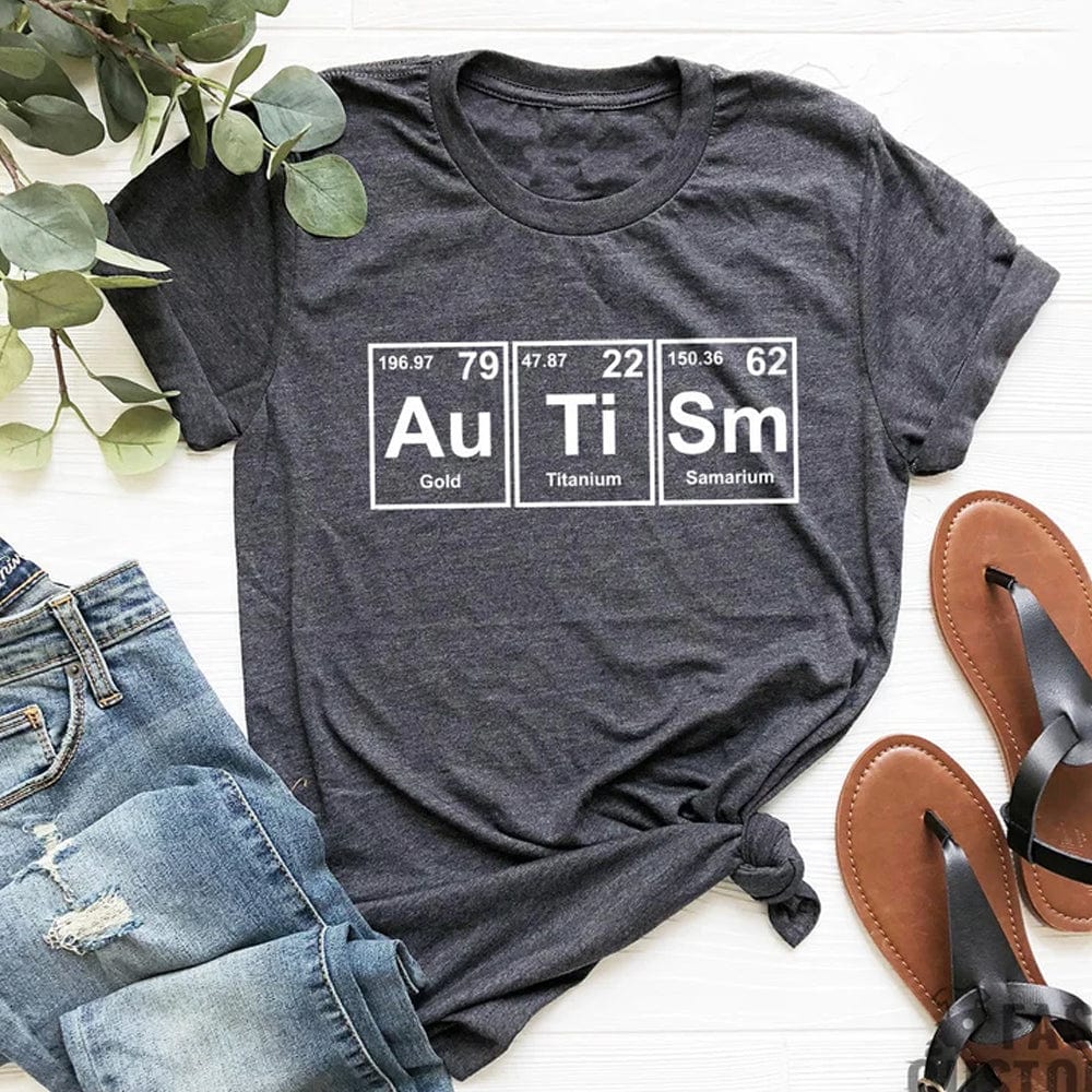 Chemical Element Autism T Shirts