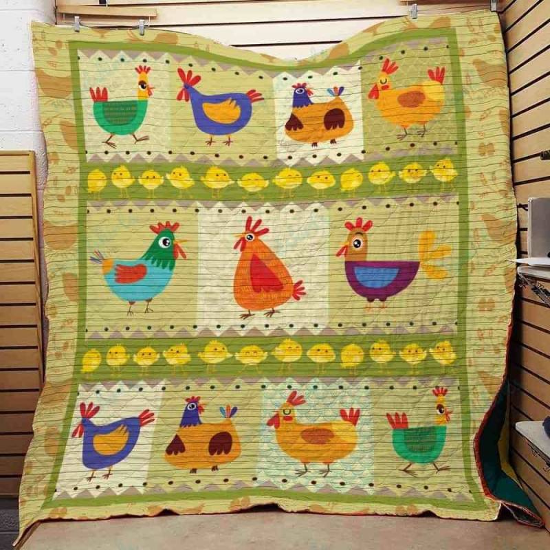 Cute Chicken Pattern Chicken Blanket