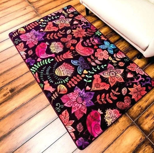 Hippie Floral  Hippie Doormat