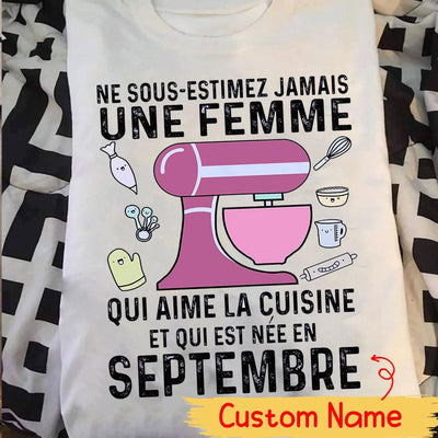 Une Femme France Personalized Baking Shirts