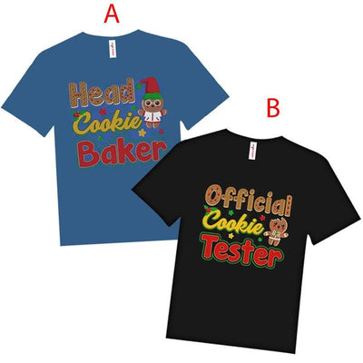Head Cookie Baker - Official Cookie Tester Christmas Baking Shirts