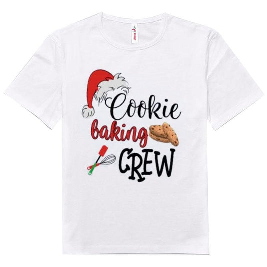 Camisetas navideñas para hornear de Cookie Baking Crew