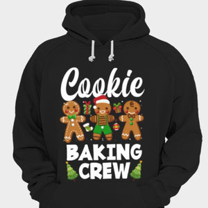 Sudadera con capucha y camisetas navideñas de Cookie Baking Crew