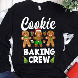 Sudadera con capucha y camisetas navideñas de Cookie Baking Crew