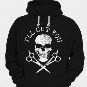 I'll Cut You Skull Barber Shirts