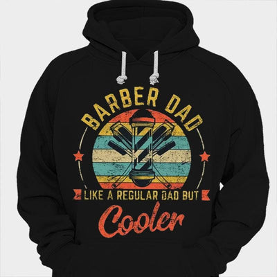 Barber Dad Like Regular Dad But Cooler Vintage Shirts