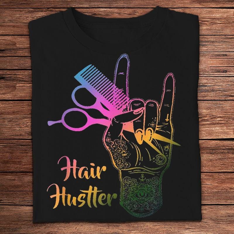 Hair Hustler Barber Shirts