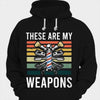 These Are My Weapons Vintage Barber Shirts